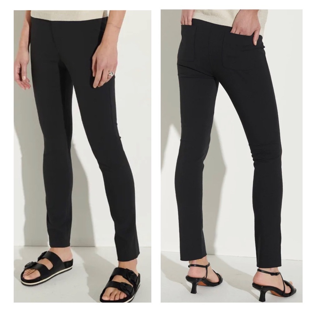 Theory skinny stretch pants black size 6